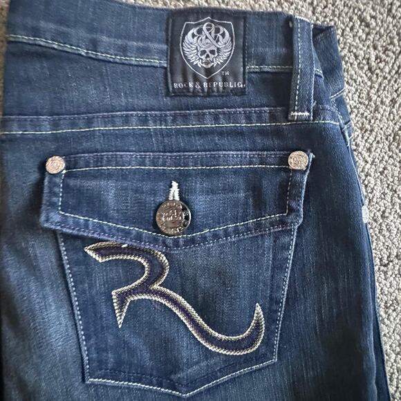Rock and republic dark wash - Picture 3 of 5